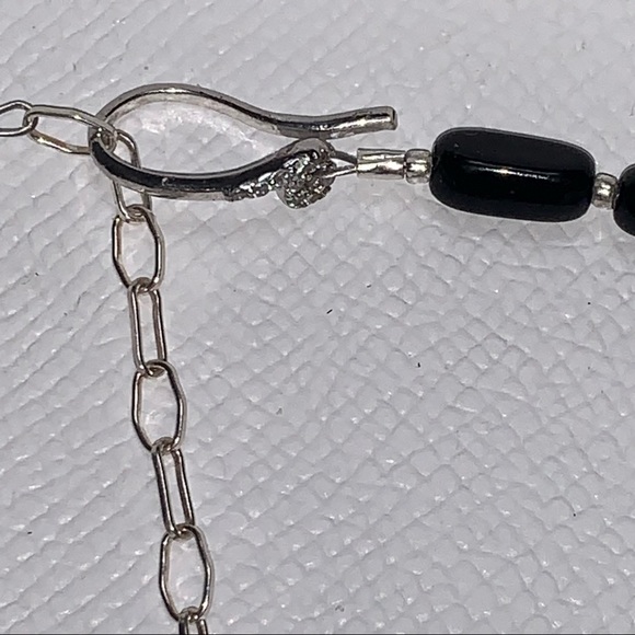 Handcrafted “Hint of Mint” Stone & Sterling Necklace & Earring Set - Picture 5 of 14